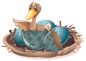 卡通鸭