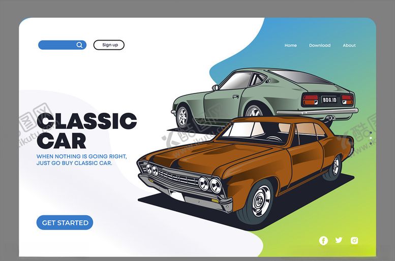 编号：68037811010029354916【酷图网】源文件下载-老爷车