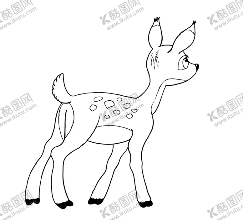 编号：12697506142111338420【酷图网】源文件下载-手绘卡通动物