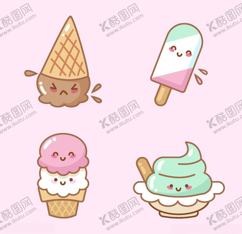 编号：12929111012151039971【酷图网】源文件下载-可爱食物