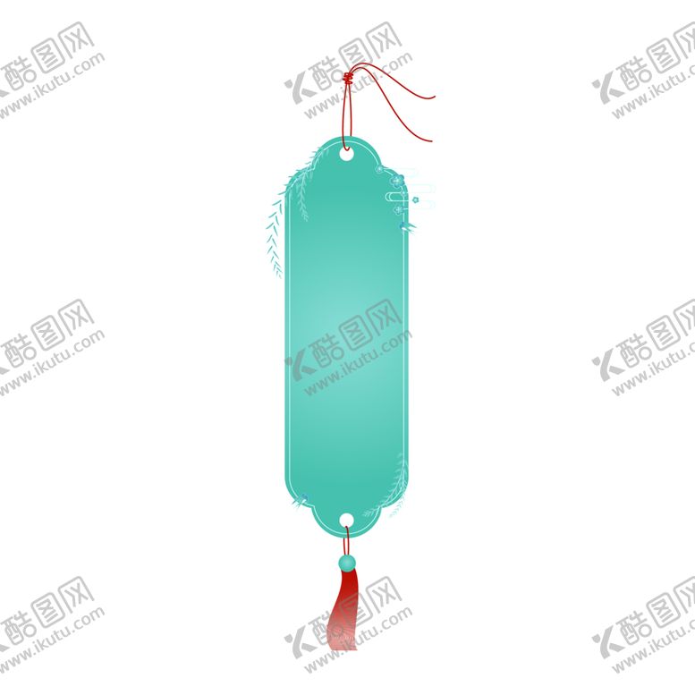 编号：49106612100203422555【酷图网】源文件下载-春天夏天国潮吊牌边框吊饰