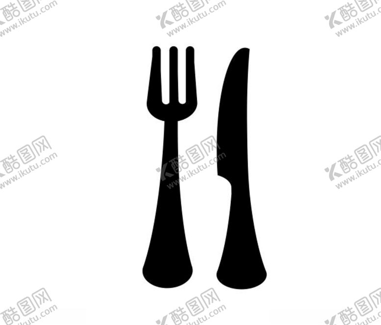 编号：15255005130359391035【酷图网】源文件下载-矢量刀叉标志