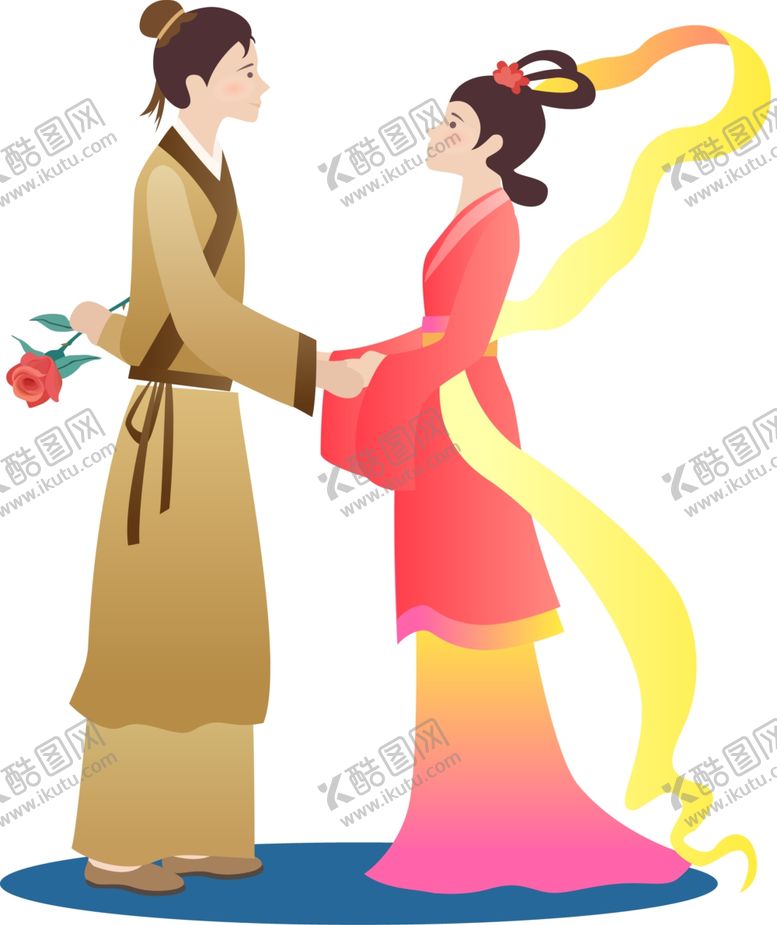 编号：82424810040107452500【酷图网】源文件下载-牛郎织女