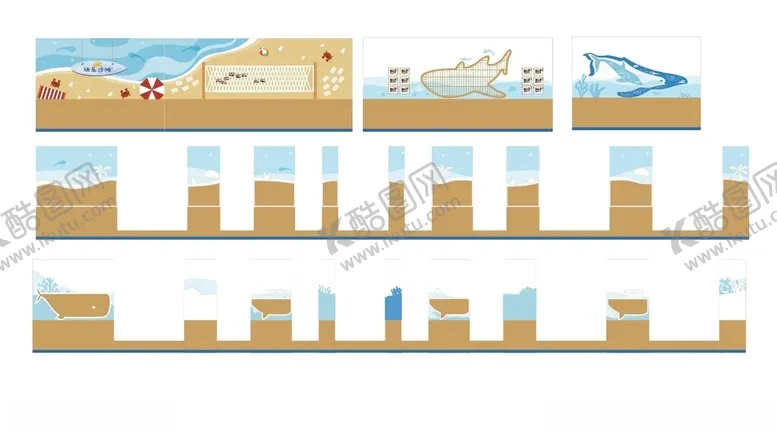 编号：86501509151903516746【酷图网】源文件下载-幼儿园走廊文化墙