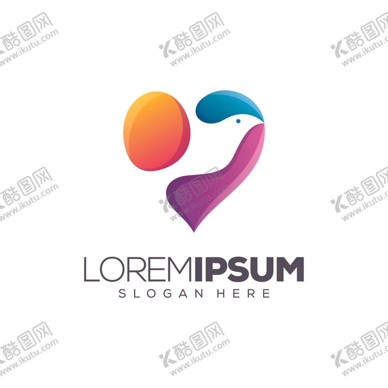 编号：80825110121254238225【酷图网】源文件下载-禽类LOGO标志