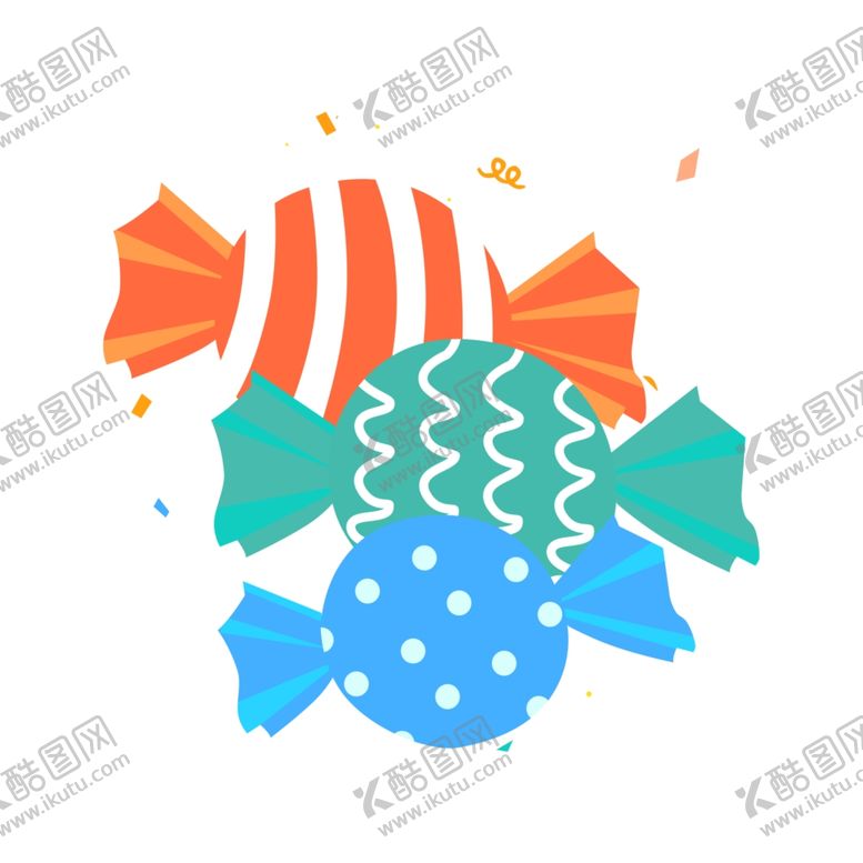 编号：77795705031300408019【酷图网】源文件下载-卡通糖果