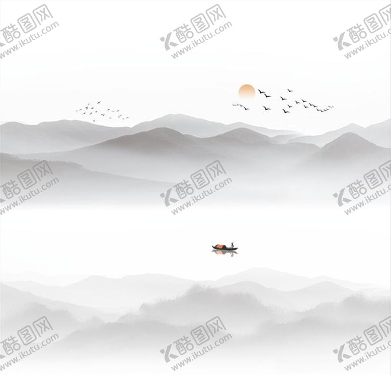 编号：90885607081050047302【酷图网】源文件下载-中式山水