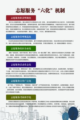 志愿服务六化机制