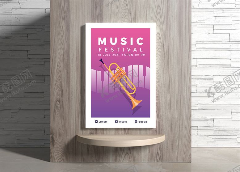 编号：66282407020051212752【酷图网】源文件下载-音乐海报