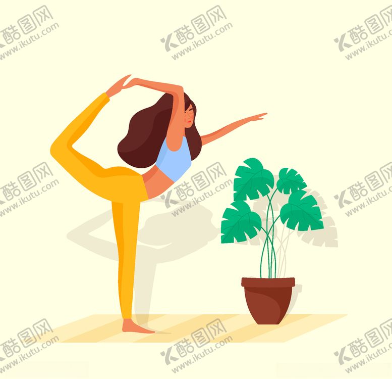 编号：73927110161526016084【酷图网】源文件下载-瑜伽