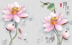 花开富贵装饰画