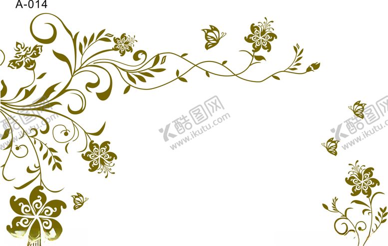 编号：41354309210854213501【酷图网】源文件下载-对角花矢量图素材