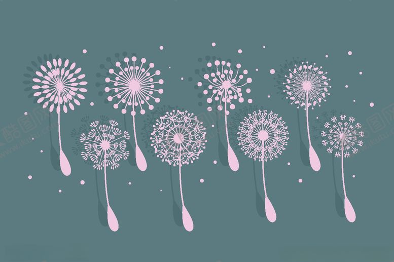 编号：35823210101558044022【酷图网】源文件下载-手绘卡通蒲公英