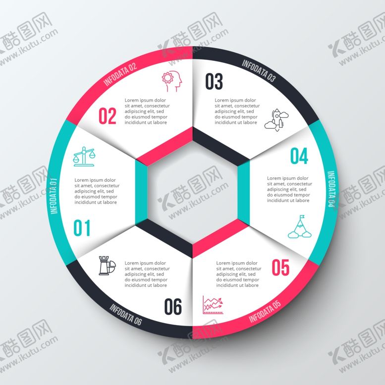 编号：95988110110615039384【酷图网】源文件下载-矢量办公分类图表元素