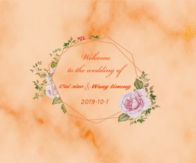 香槟色婚礼背景