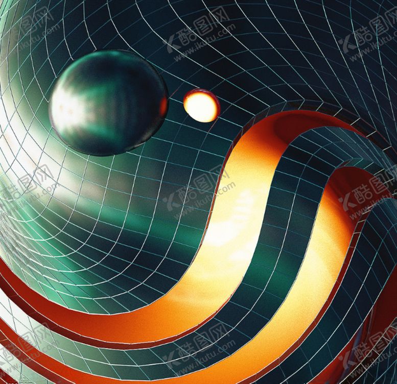 编号：97645809250841531969【酷图网】源文件下载-C4D模型金属表面纹理场景机械