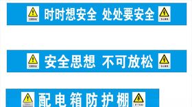 中建电厢安全提示贴