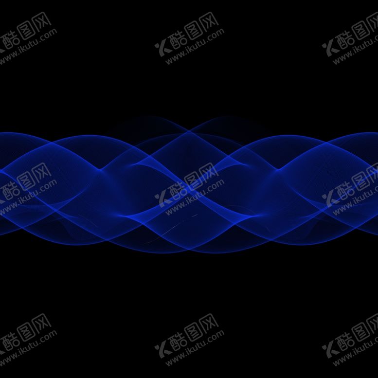 编号：18141407031907328889【酷图网】源文件下载-蓝色科技感装饰线条元素