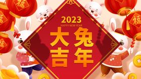 兔年海报新新春晚会