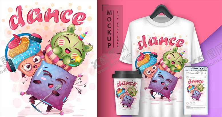 编号：48522509240037079261【酷图网】源文件下载-卡通怪物背景