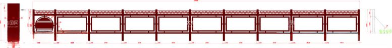 编号：37117912132048064957【酷图网】源文件下载-户外宣传文化长廊造型