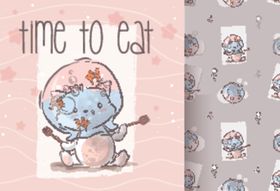 头戴金鱼缸可爱猫咪