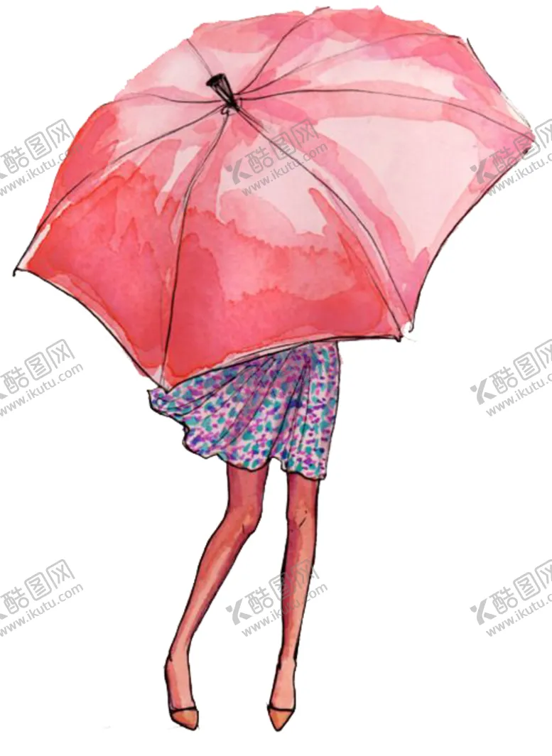 编号：59392404290301461909【酷图网】源文件下载-手绘女孩