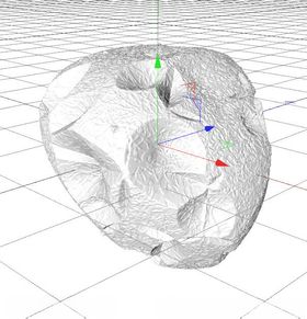 C4D模型岩石假山石头景观石