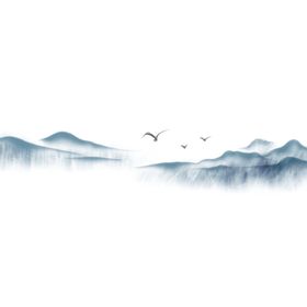 水墨山水背景