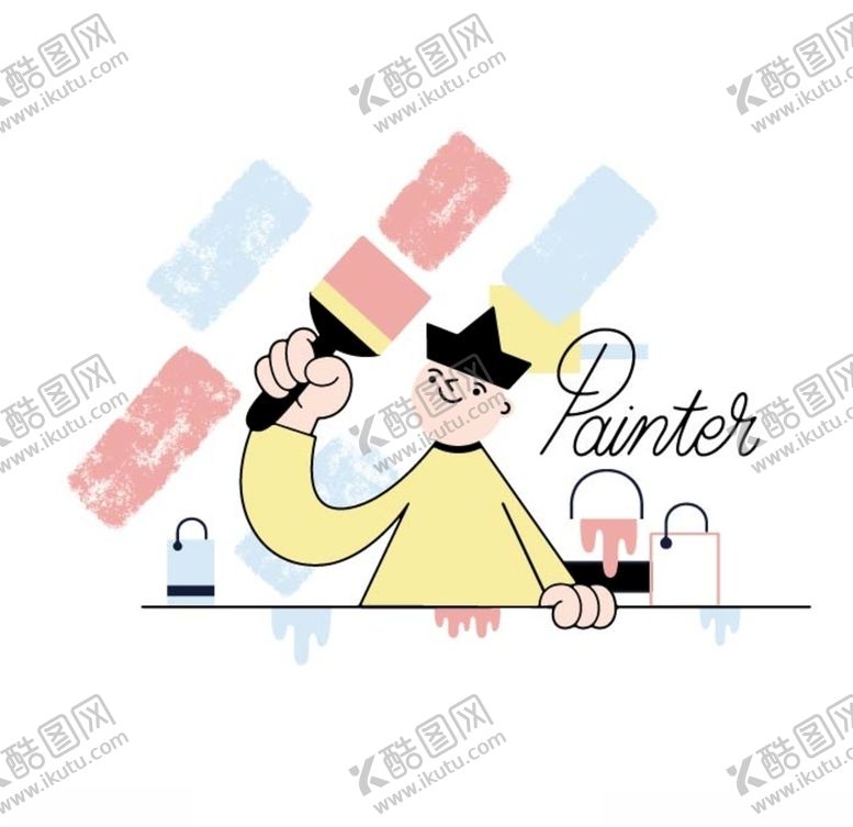 编号：60666409141930479956【酷图网】源文件下载-色彩人儿