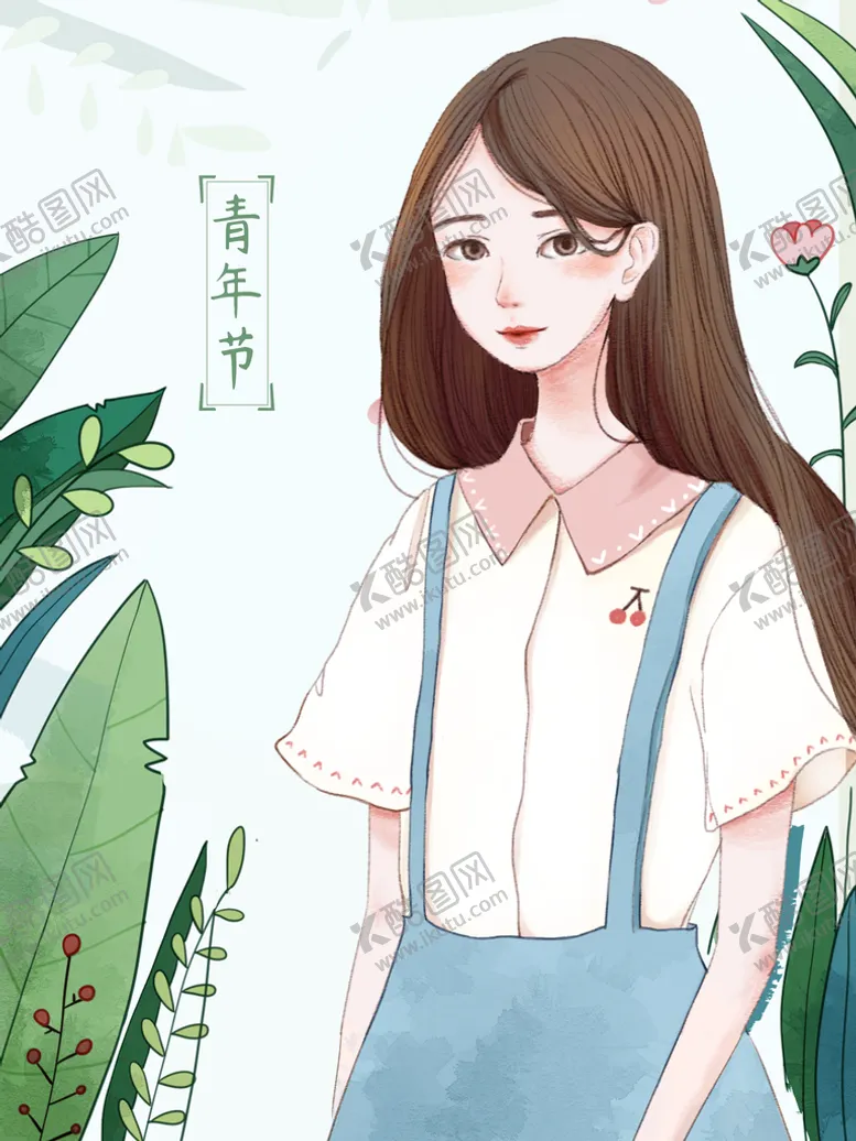 编号：74116510260607558275【酷图网】源文件下载-青年节插画