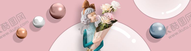 编号：61543909241716297135【酷图网】源文件下载-卡通少女娃娃装饰画