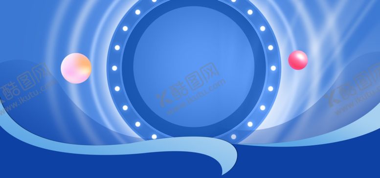 编号：80582602212027561281【酷图网】源文件下载-蓝色舞台背景