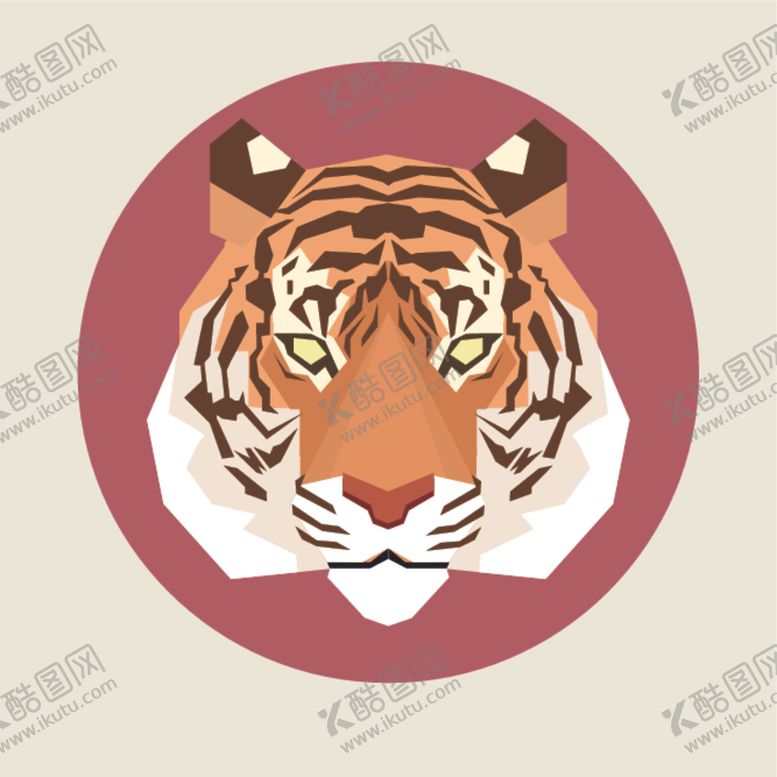 编号：14520910311212205824【酷图网】源文件下载-卡通老虎