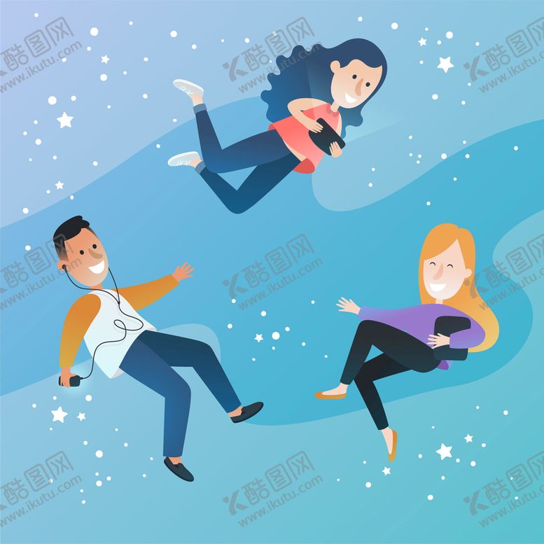编号：31497509171946310193【酷图网】源文件下载-失重的人