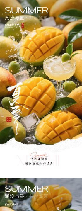 夏至芒果海报