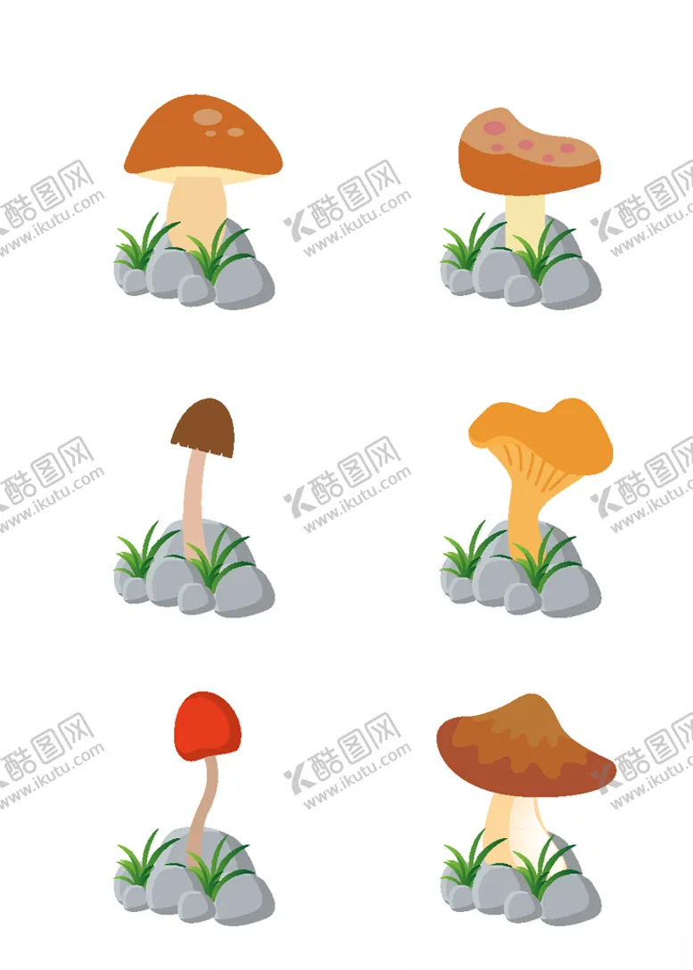 编号：79941105071421162167【酷图网】源文件下载-蘑菇元素