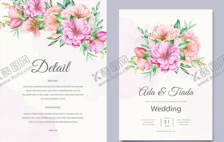 编号：82698810280723496698【酷图网】源文件下载-婚礼请柬