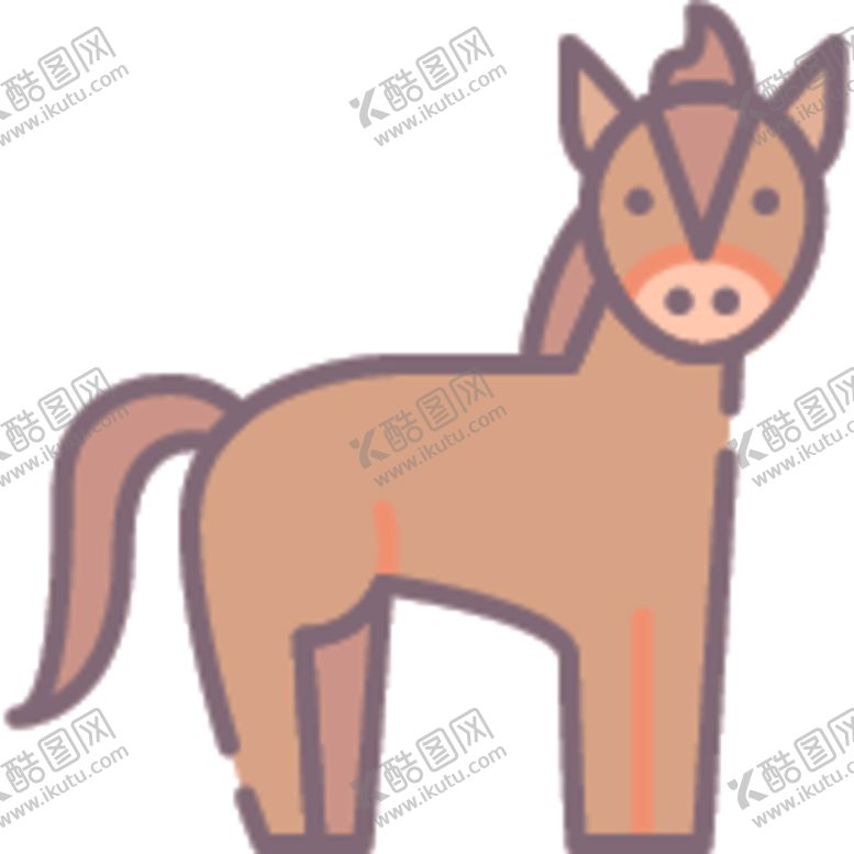 编号：59755010201043163720【酷图网】源文件下载-简笔动物矢量插画