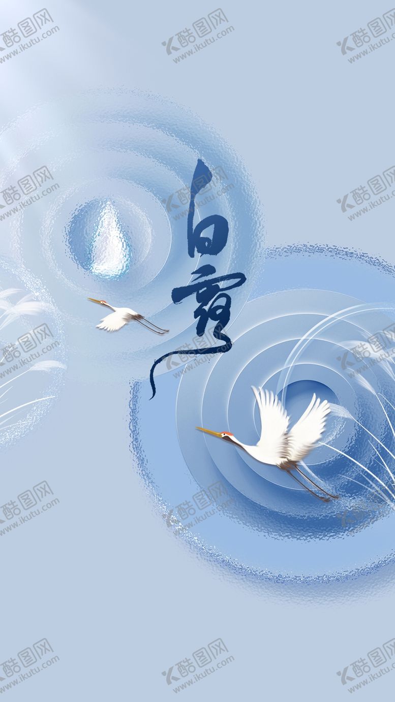 编号：28960410031030430718【酷图网】源文件下载-白露海报