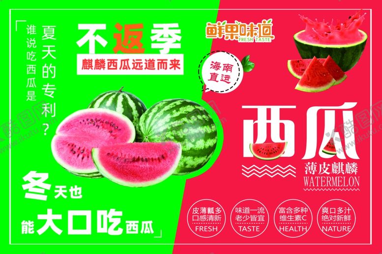 编号：23006805012249306290【酷图网】源文件下载-西瓜海报