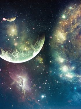科技感宇宙背景素材