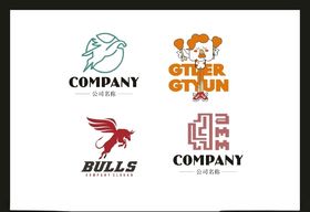 LOGO设计创意标志广告标志创意