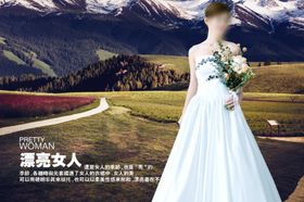 婚纱背景