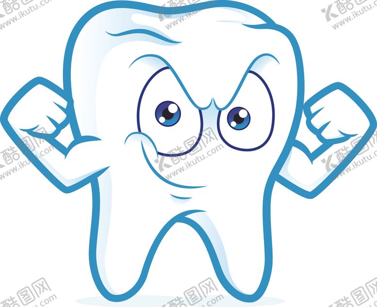 编号：91072710042147102221【酷图网】源文件下载-卡通牙齿