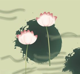 水墨风特效图片