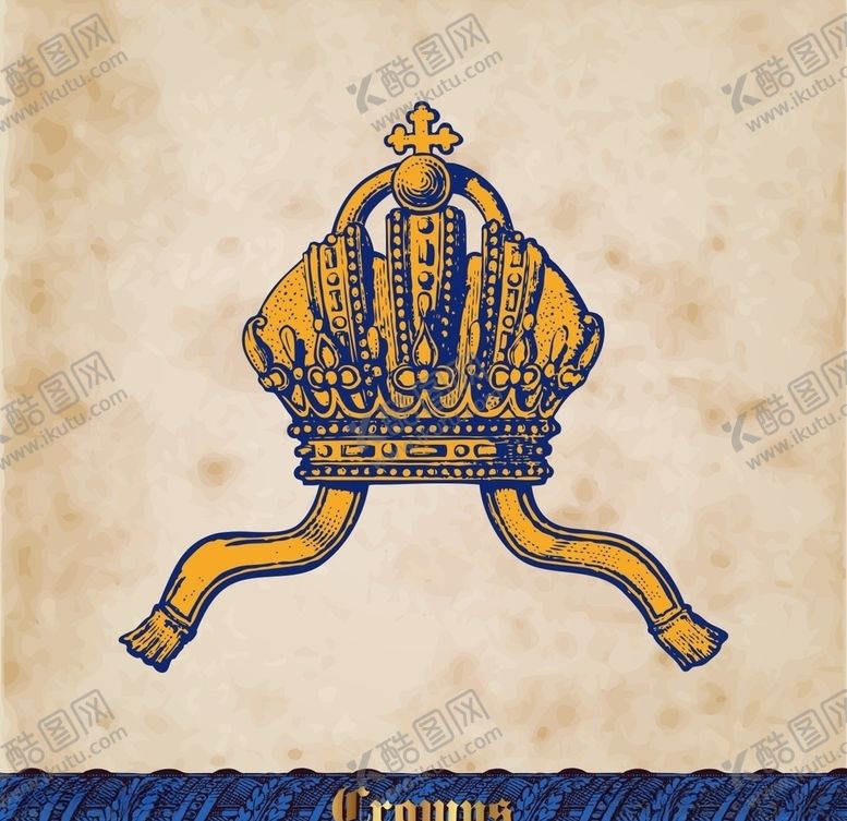 编号：31752009220611243991【酷图网】源文件下载-皇冠手绘