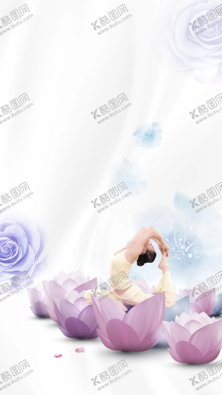 编号：98236105031246473751【酷图网】源文件下载-瑜伽海报