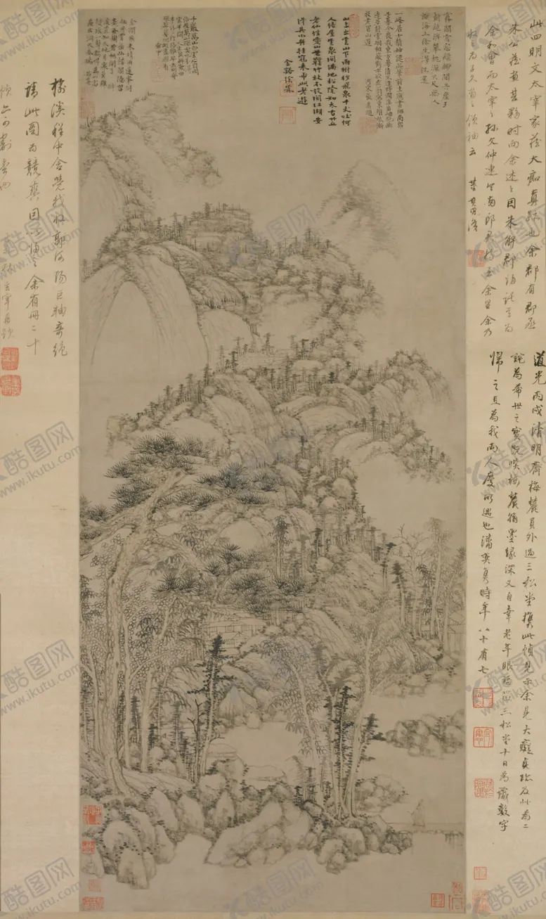 编号：27442704220613232495【酷图网】源文件下载-丹崖玉树图