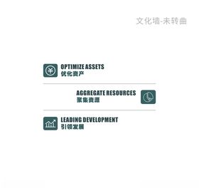 企业文化墙 简约文化墙